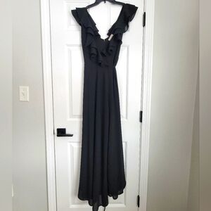 Moments like this black maxi dress